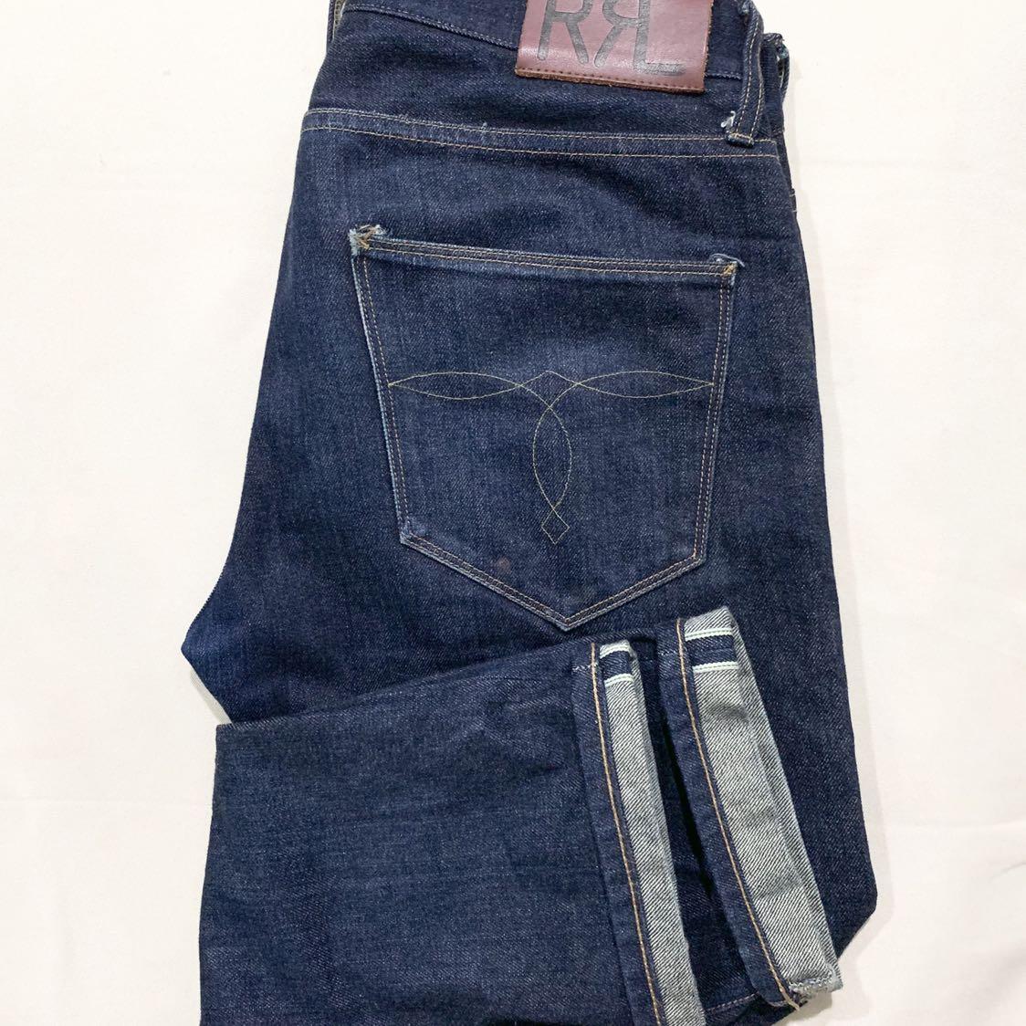 RRL Double RL Selvedge Denim Men s Fashion Bottoms Jeans on