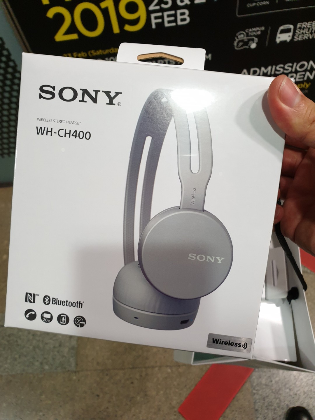 Sony WHCH400 Wireless Headphones (40 to go), Audio, Headphones & Headsets on Carousell