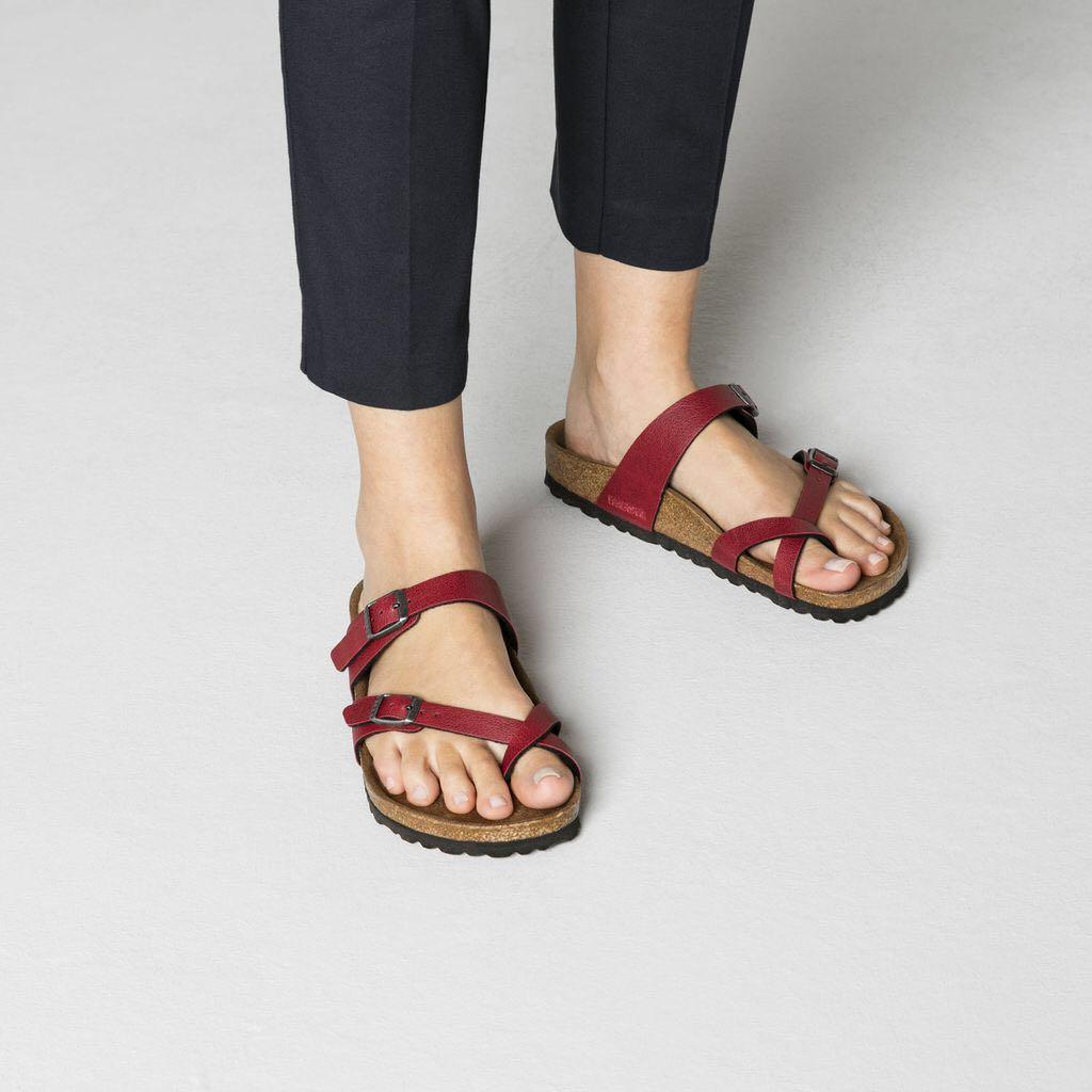 silver birkenstocks