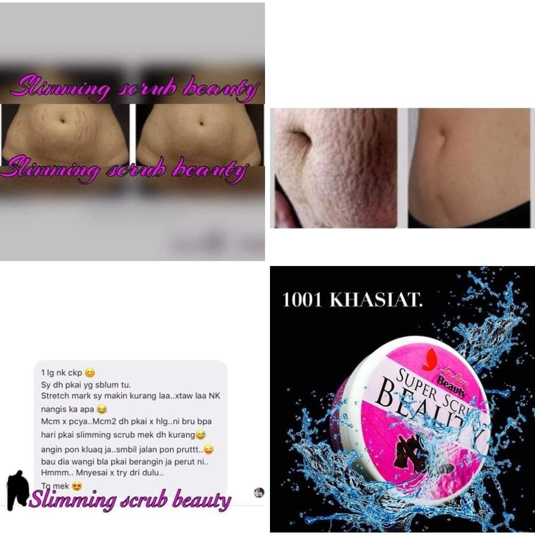 produk slimming scrub beauty)