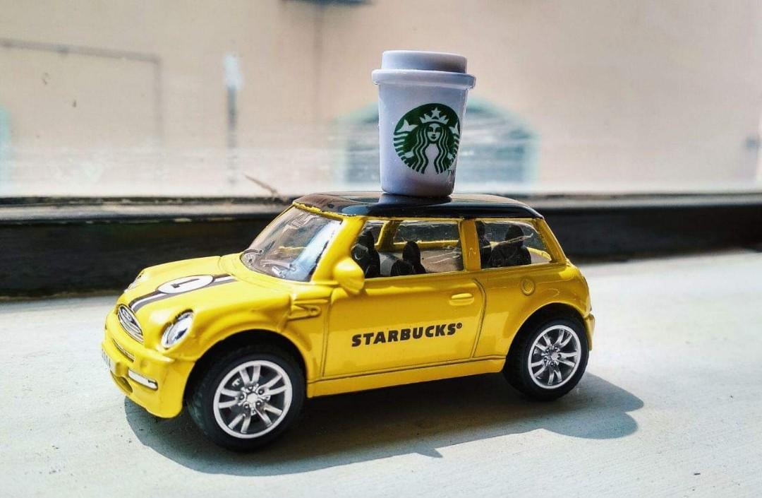 Starbucks Brunei Limited Edition 5th Anniversary Mini Car Toys Games Diecast Toy Vehicles On Carousell