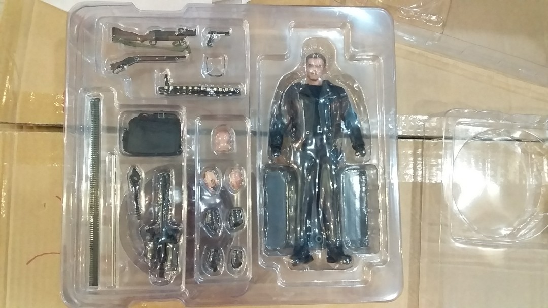 GREAT TWINS TERMINATOR 2 T-800 1/12 ACTION FIGURE With Motorcycle INSTOCK 