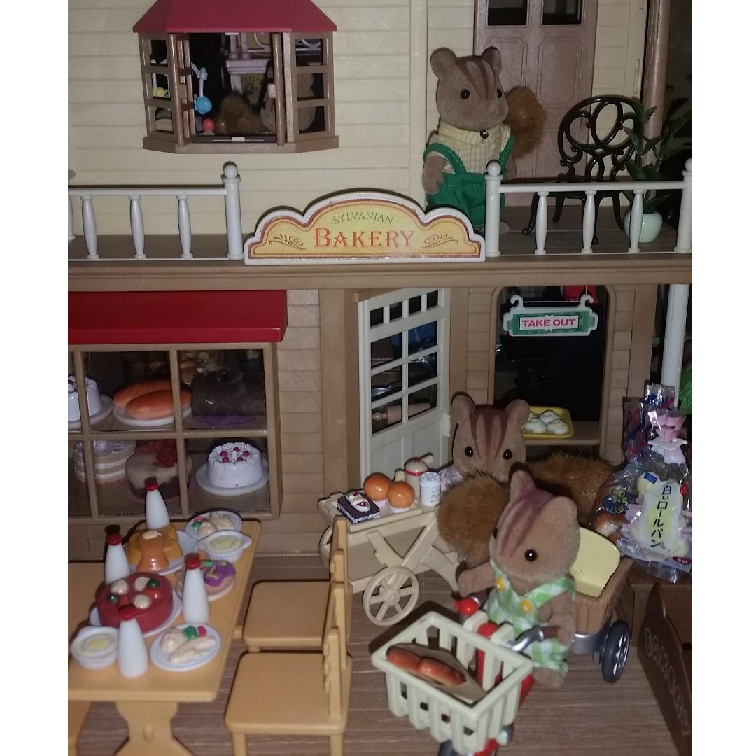 sylvanian families bakery set