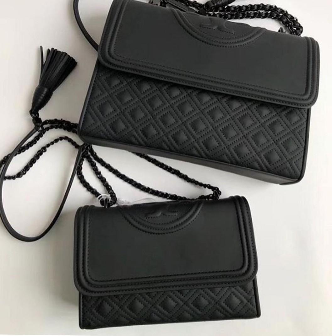 tory burch matte black bag