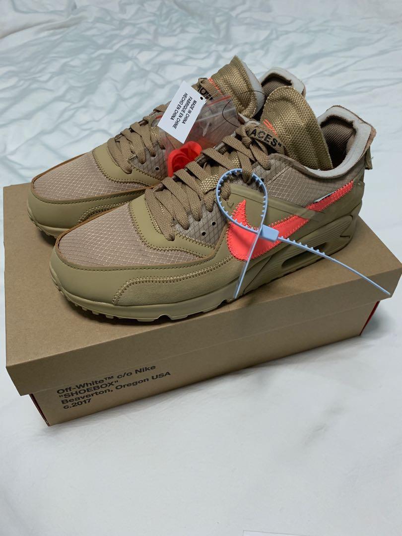 ow air max 90 desert ore