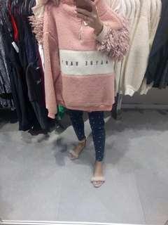 H&m sweater pink