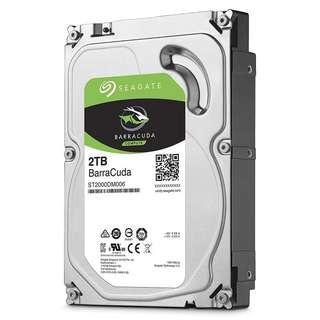 2TB Seagate Barracuda Internal Hard Disk Drive