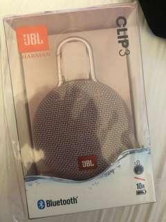 JBL Clip 3 Bluetooth Speaker Pink