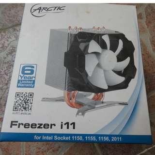Arctic Freezer i11 mini-tower cpu cooler for intel socket 1150, 1155, 1151, 2011