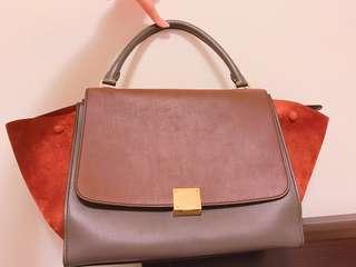 Celine 拼色鞦韆包