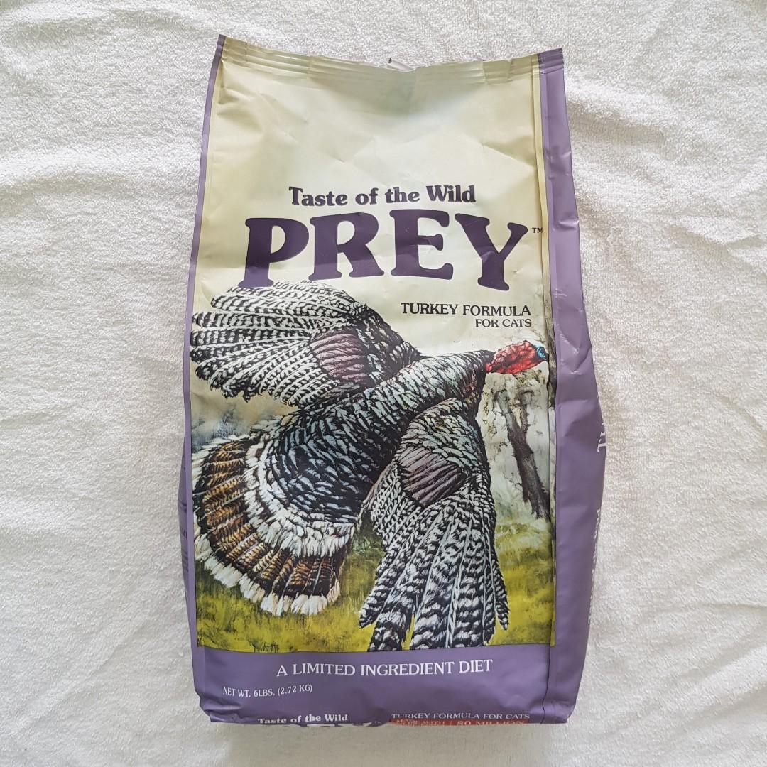 Taste Of The Wild Prey Turkey Formula For Cat Pet Supplies For Cats Cat Food On Carousell Taste of the wild prey limited ingredient dry cat food. wild prey turkey formula for cat