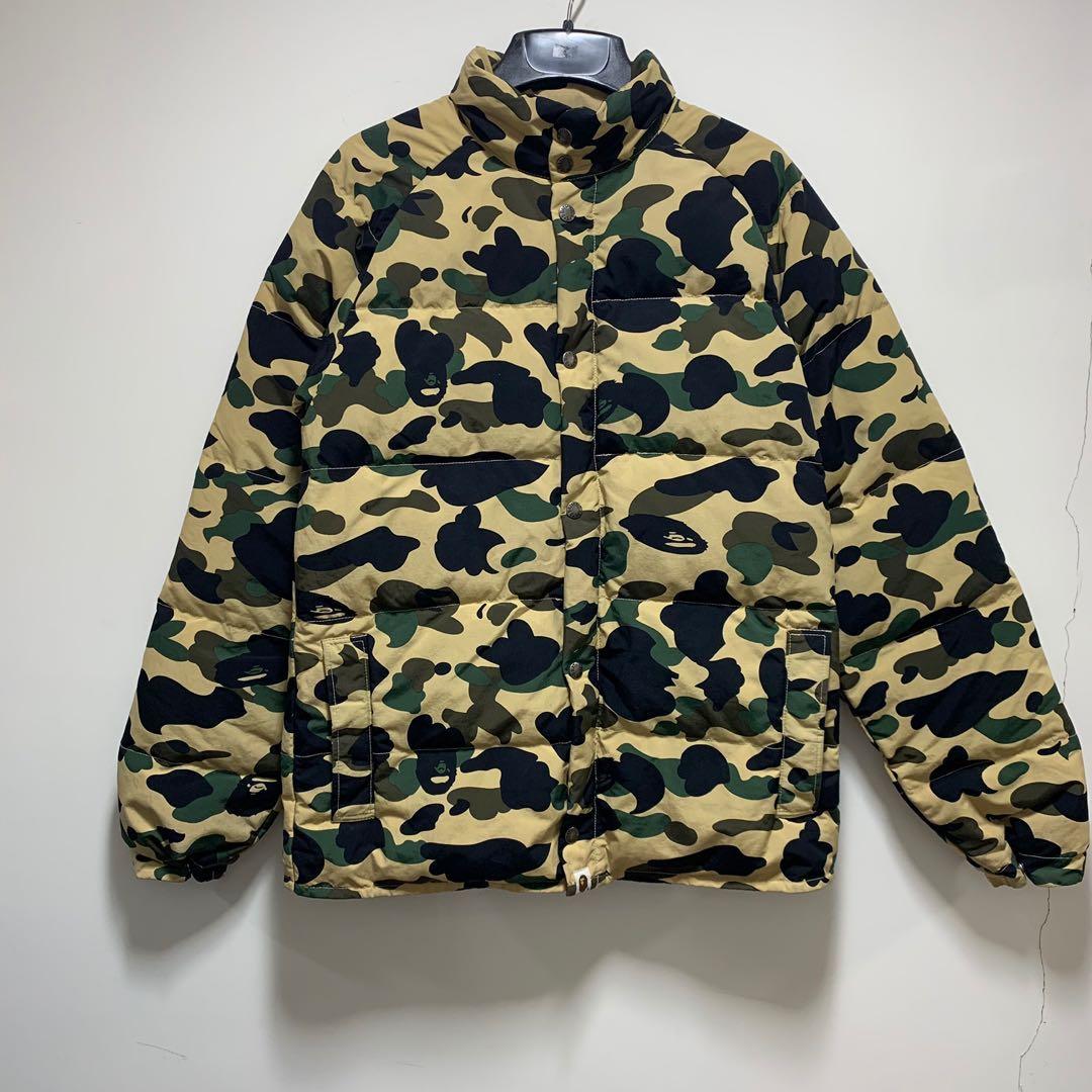 Bape 1st top camo down jacket