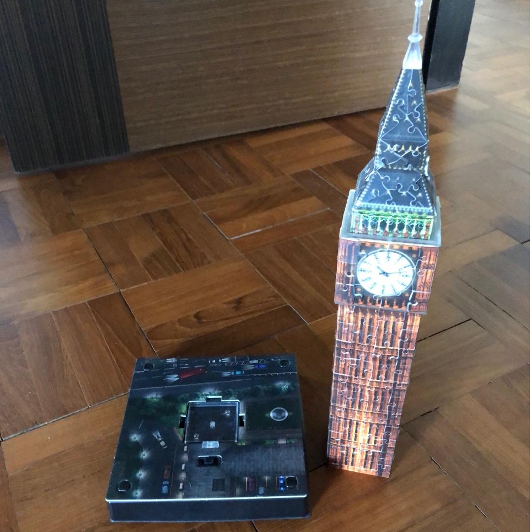 3d Big Ben Tower Night Edition Ravensburger Toys Games