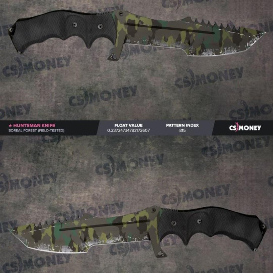 67 M P Csgo Huntsman Boreal Forest Ft Counterstrike Csgo Toys Games Video Gaming In Game Products On Carousell