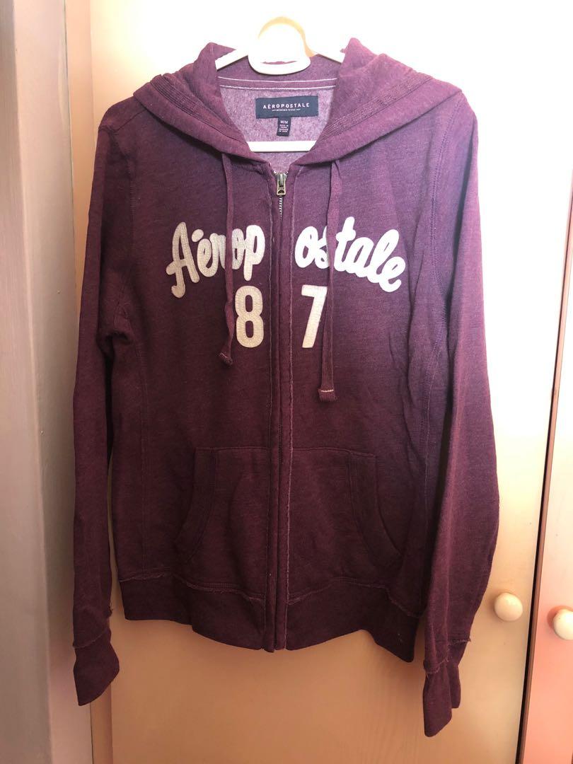 Aeropostale purple hoodie on sale