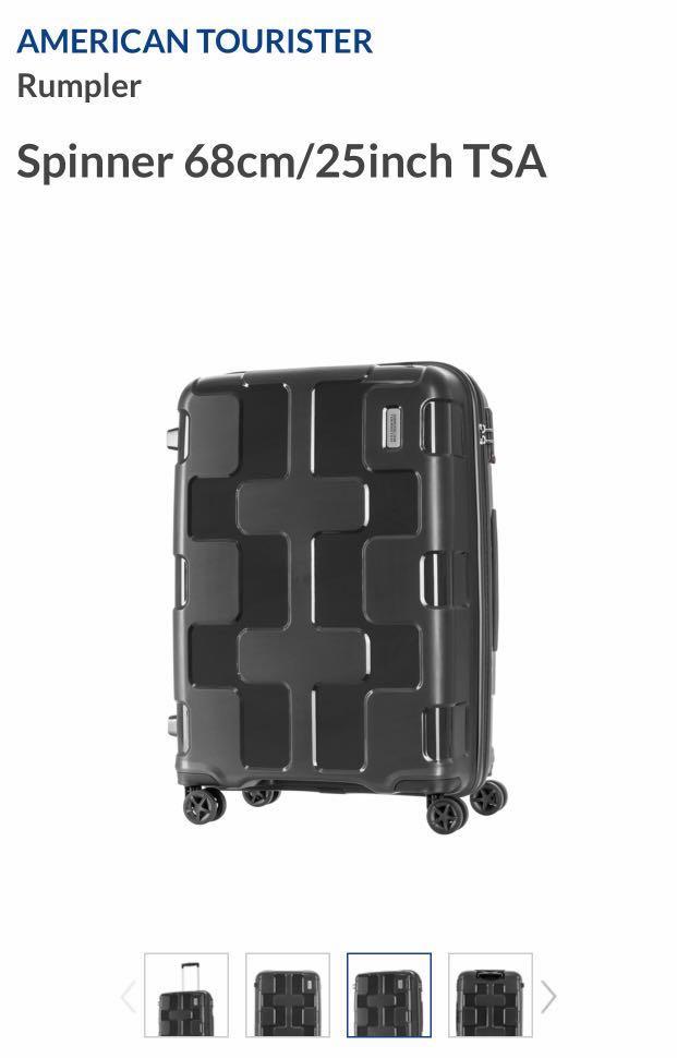 American tourister rumpler spinner hot sale
