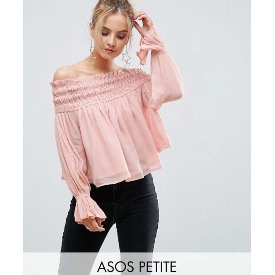 asos off shoulder top