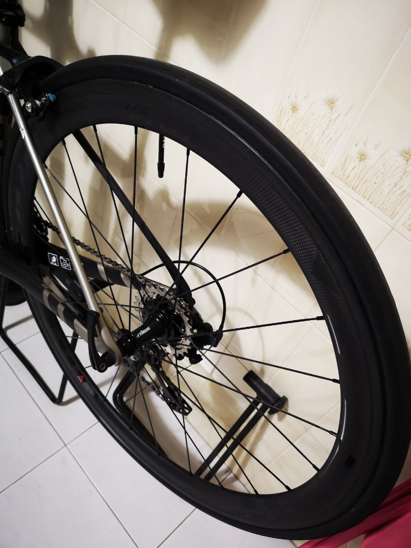 tubular carbon wheelset