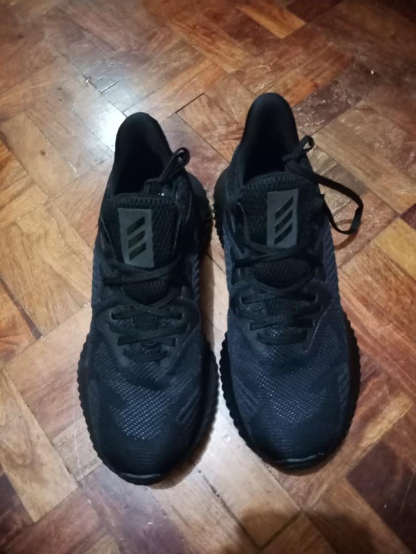 adidas alphabounce all black