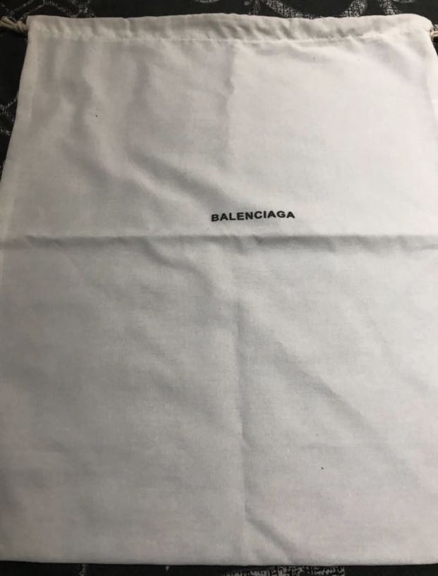 Large Balenciaga Grey Dust Bag  Etsy Norway