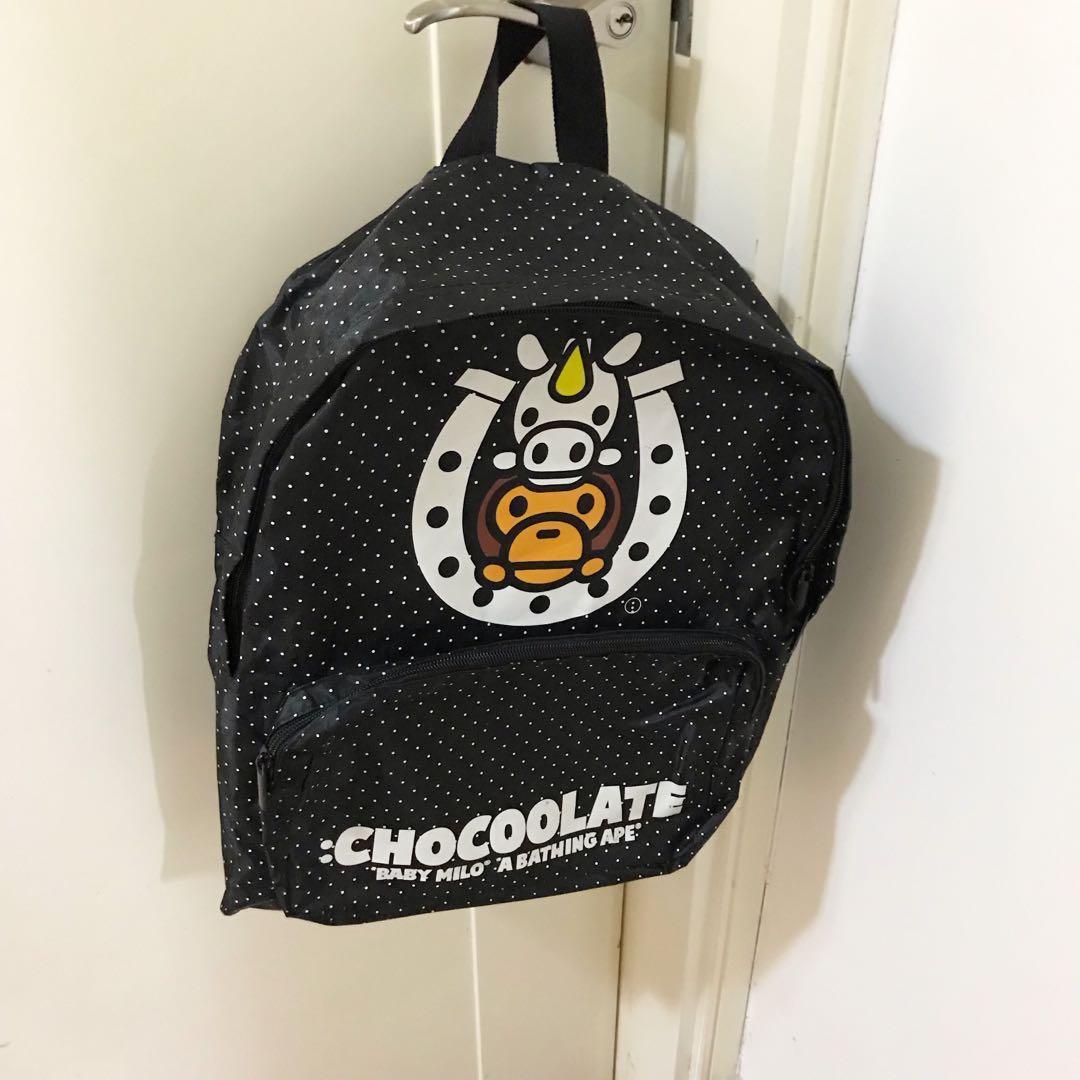 bape chocolate backpack