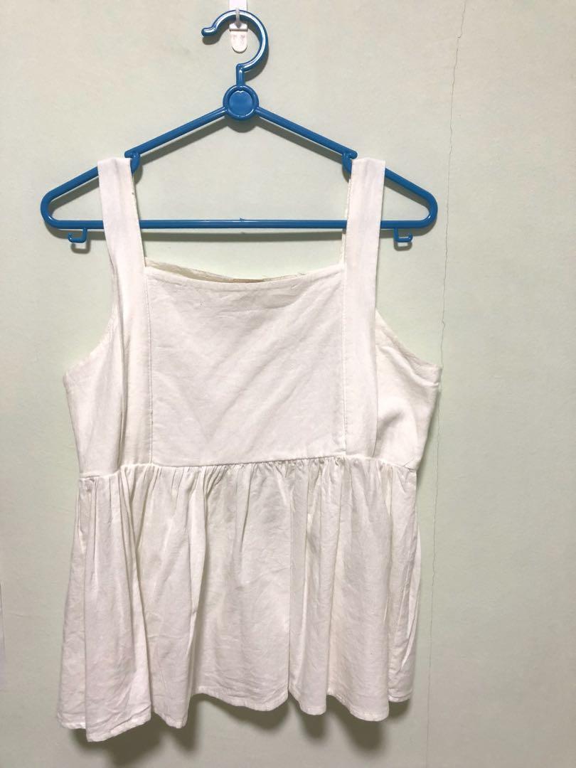 Basic White Girly Short Sleeve Top Women S Fashion Clothes Tops