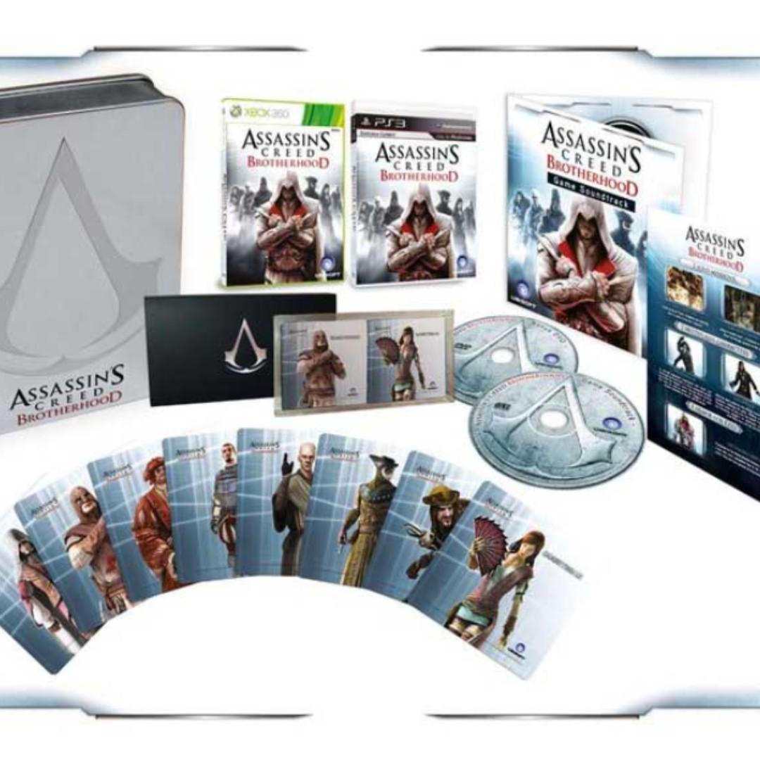 Bib Ps3 Assassin S Creed Brotherhood Asian Collectors Edition R3 Toys Games Video Gaming Video Games On Carousell