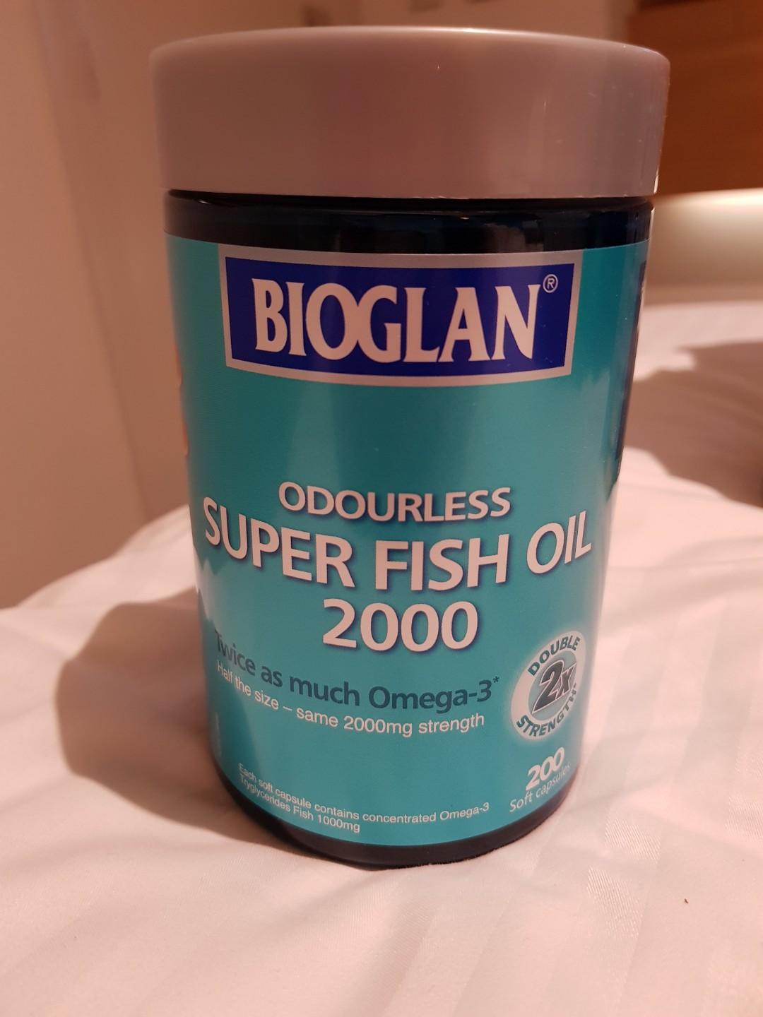 Bioglan Fish Oil 00mg Health Beauty Bath Body On Carousell