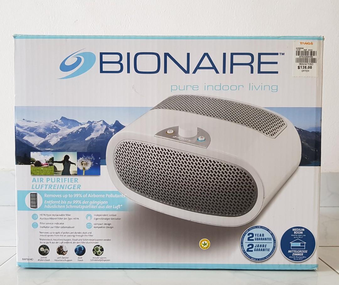 BNIB Bionaire Air Purifier, TV & Home Appliances, Air Purifiers