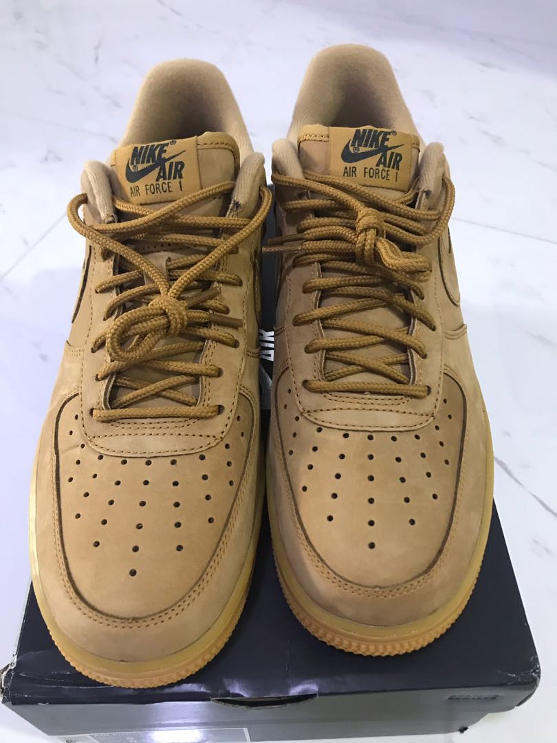 Wheat Nike Air Colorway Bnib Flax Rare Us8 1 Force W9YI2EDH