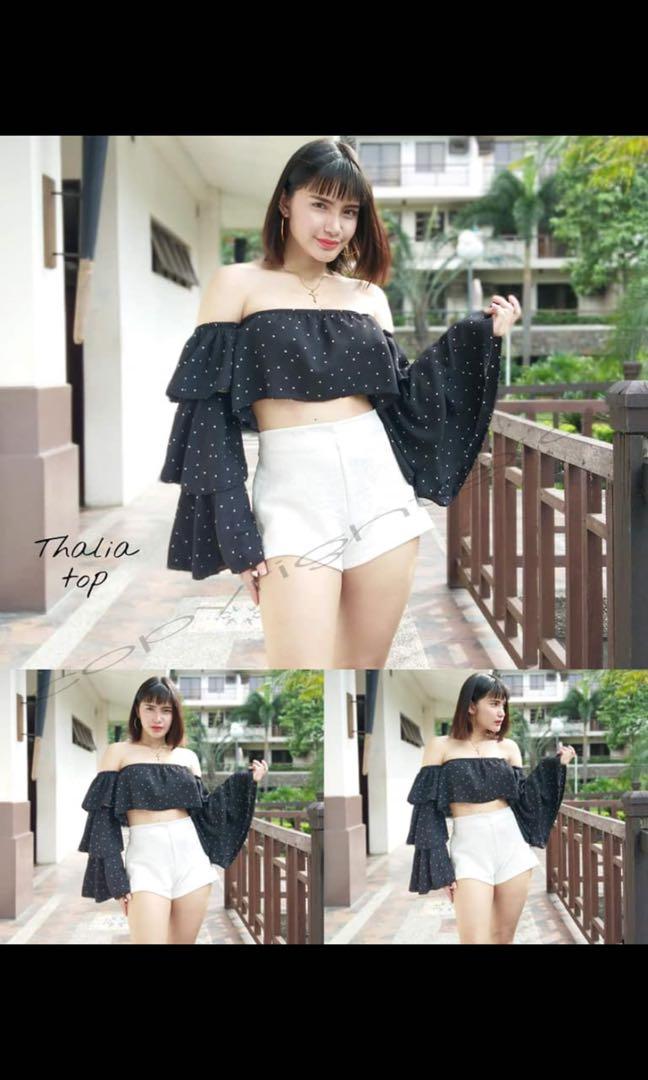 Boho top (Category: Blouses) located in Mandaluyong City. Submitted by aldds (Listing ID 213960289, Image 1). Description: 💓 Never used. Pero napa laundry ko na 💓 actual pic posted 💓 di ko mapicturan ng suot ko pregnant kasi ako .