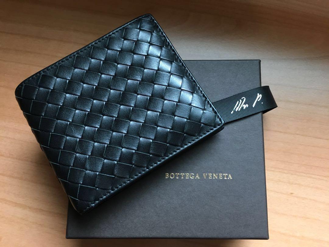 Bottega Veneta Intrecciato Leather Billfold Wallet