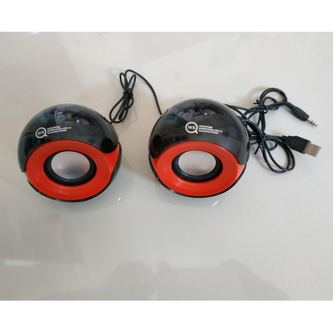 usb audio input speakers