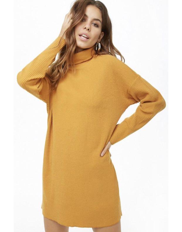 forever 21 turtleneck dress