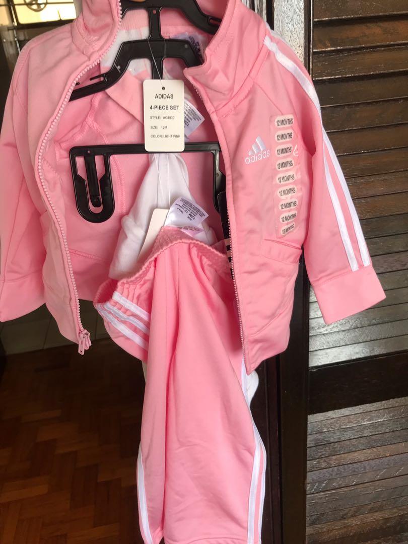 adidas baby girl set