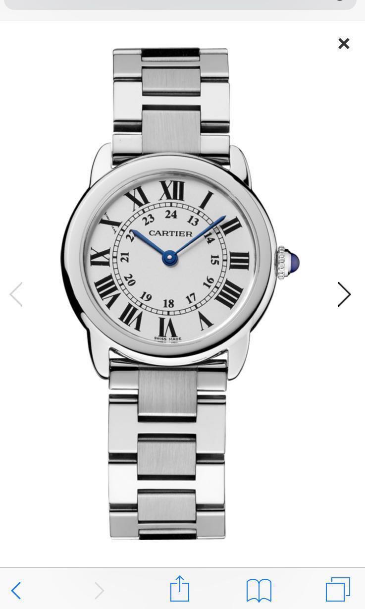 Cartier RONDE SOLO DE CARTIER WATCH 29 
