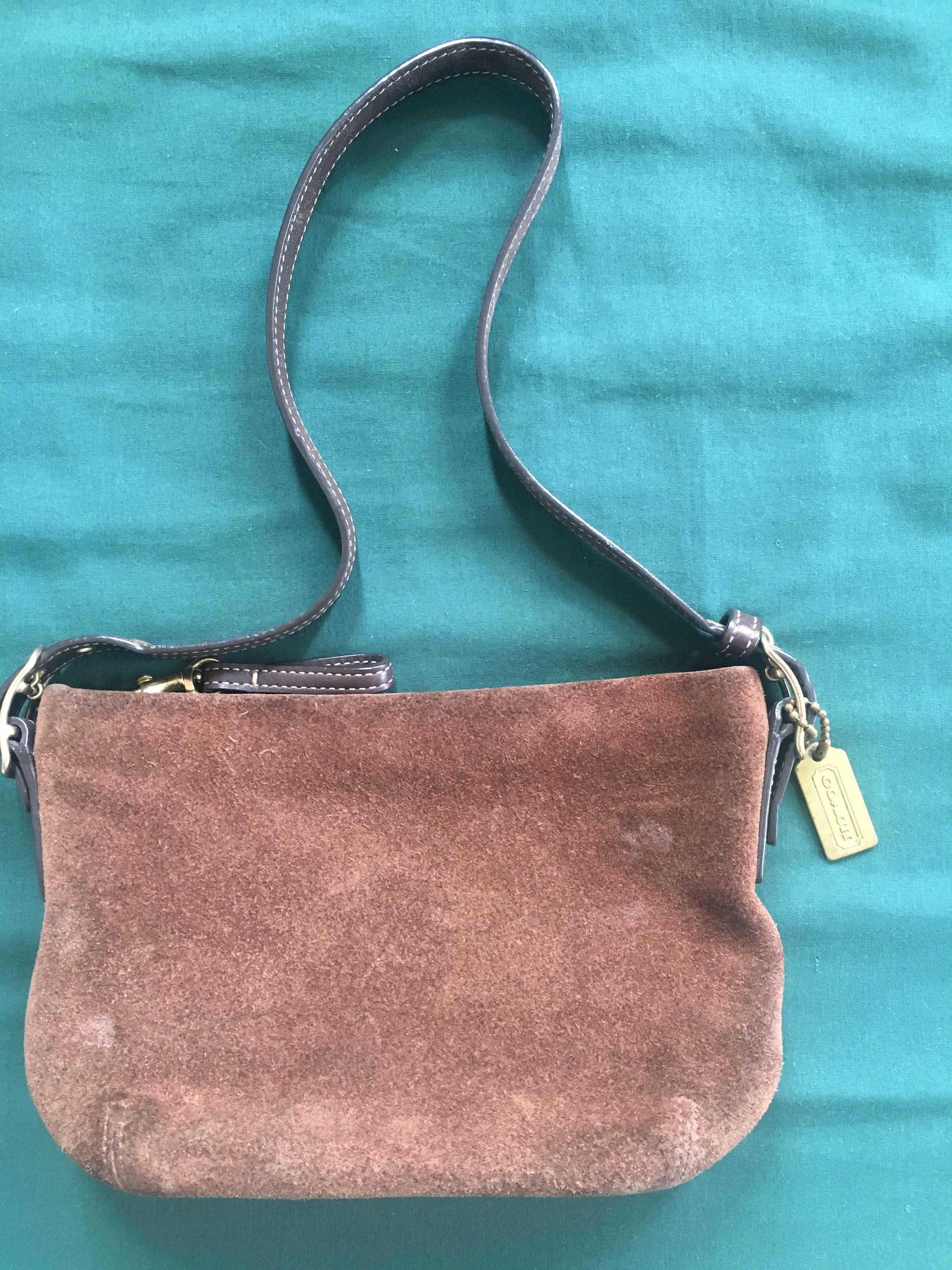 coach hand wrist purse