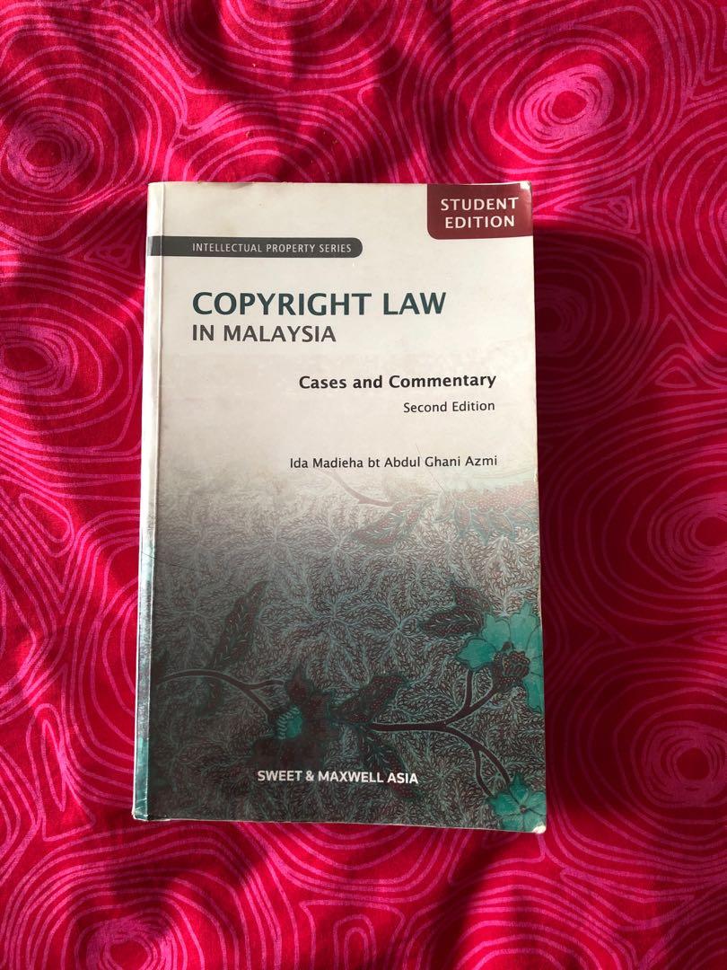 Copyright Law In Malaysia Cases And Commentary Textbooks On Carousell