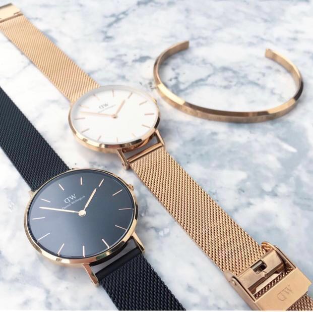 Daniel Wellington Watch Original Mobile Phones Gadgets Wearables Smart Watches on Carousell