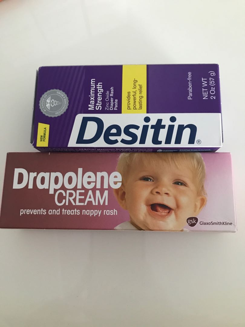 Desitin Diaper Rash Cream / Drapolene cream, Babies & Kids, Maternity