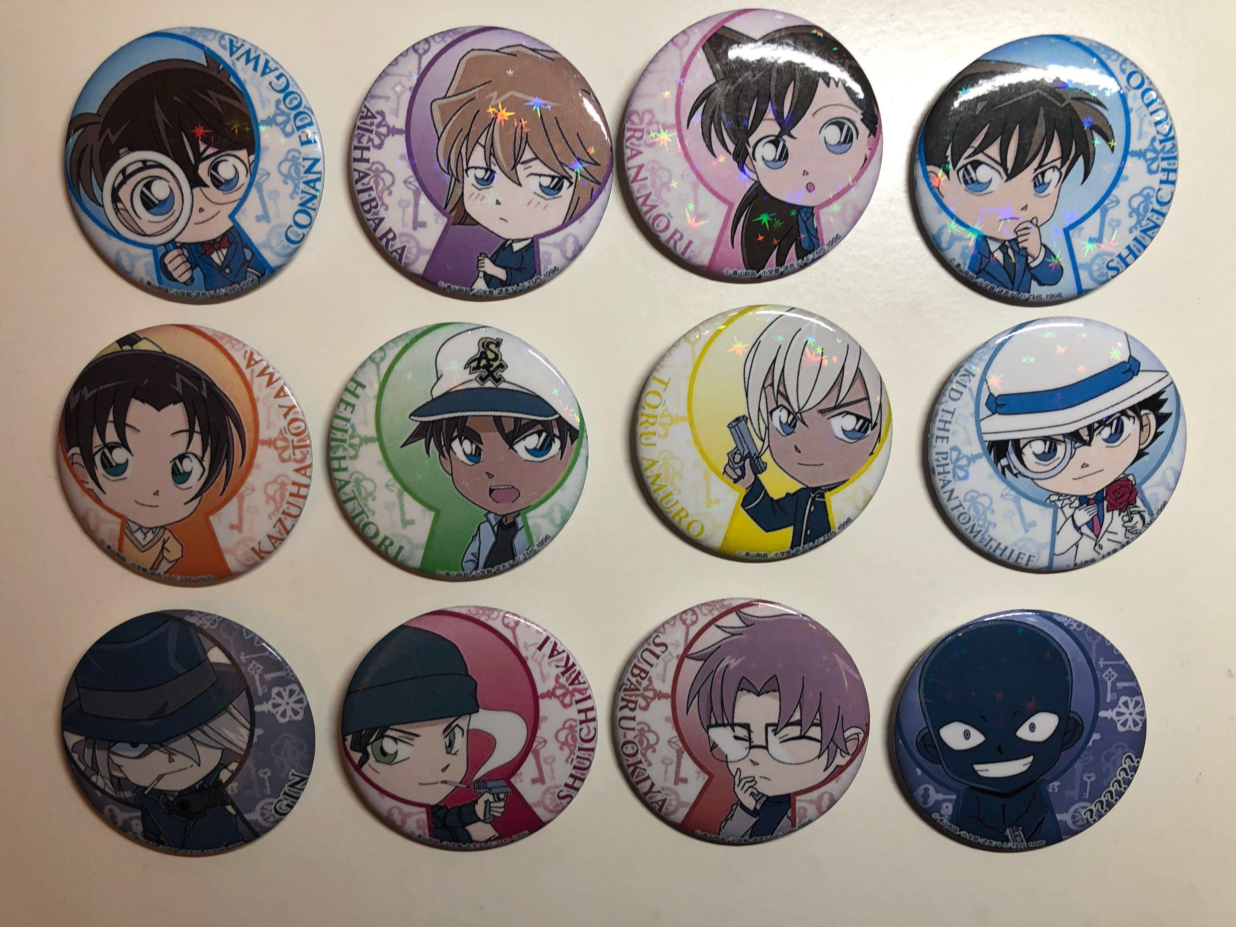 DETECTIVE CONAN Badges, Everything Else on Carousell