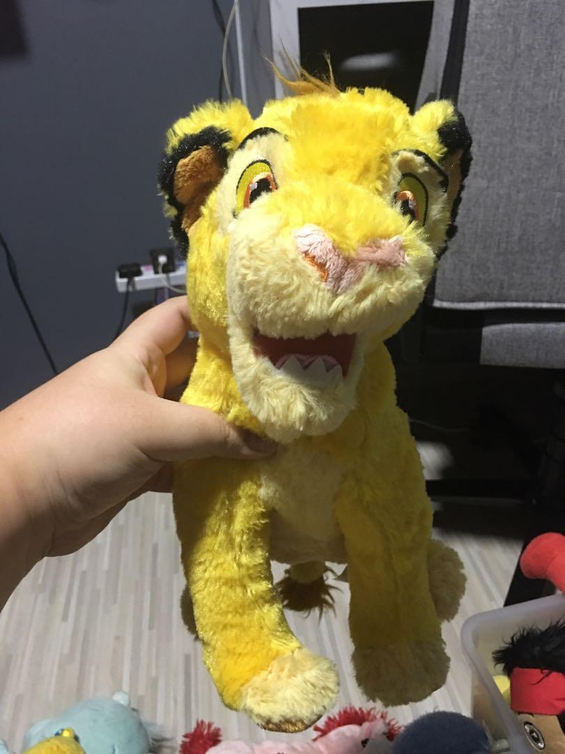 vintage lion king plush