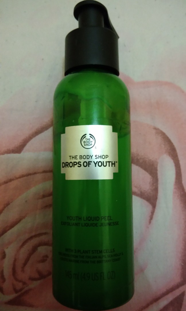 drops of youth liquid peel the body shop / peeling gel, Kesehatan & Kecantikan, Kulit, Sabun