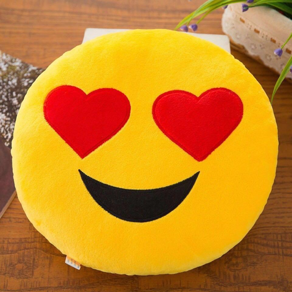 emoji pillow cover