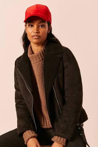 Faux suede moto jacket forever 21 cheap