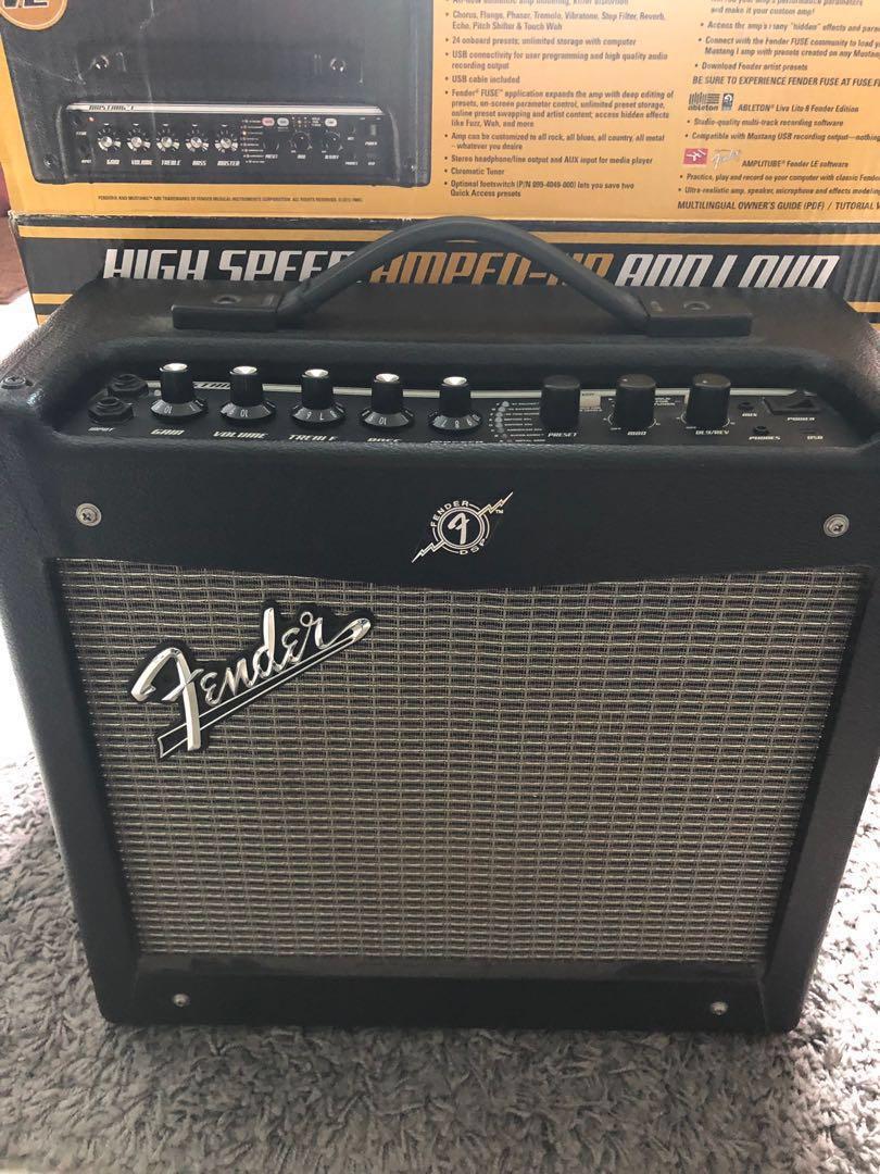 Fender Mustang 1 V2 Amplifier, Hobbies & Toys, Music & Media, Music Accessories on Carousell