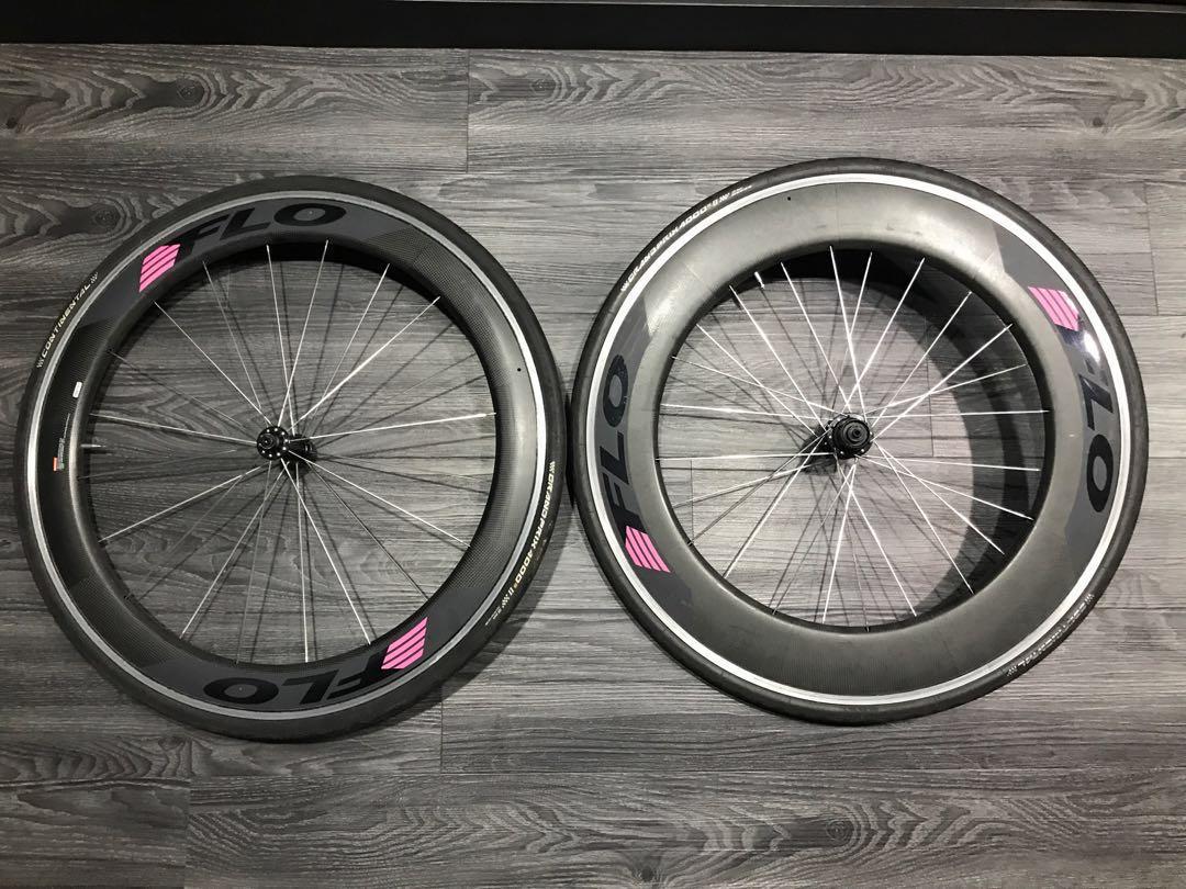 Flo hot sale carbon clincher