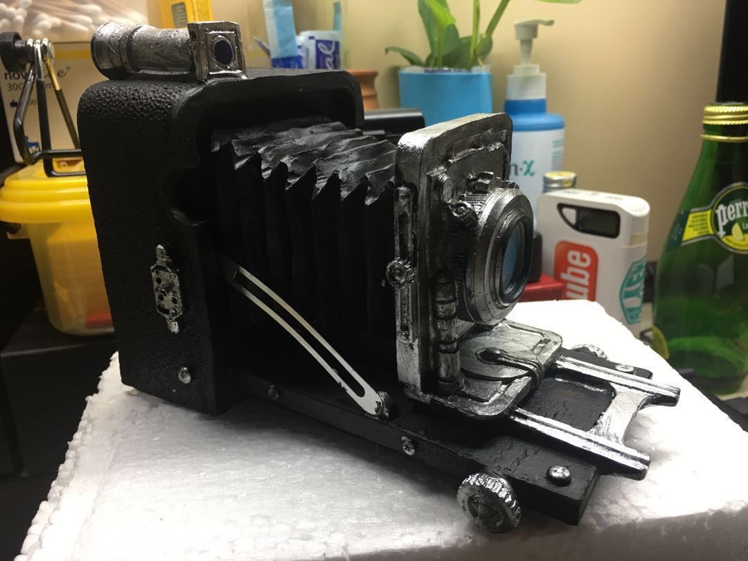 Folding Grafalex type replica camera, Photography, Photography ...