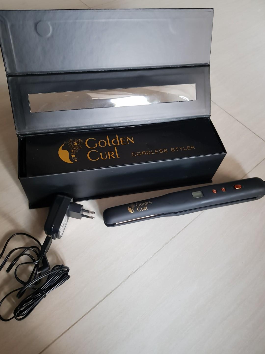 golden curl straightener review