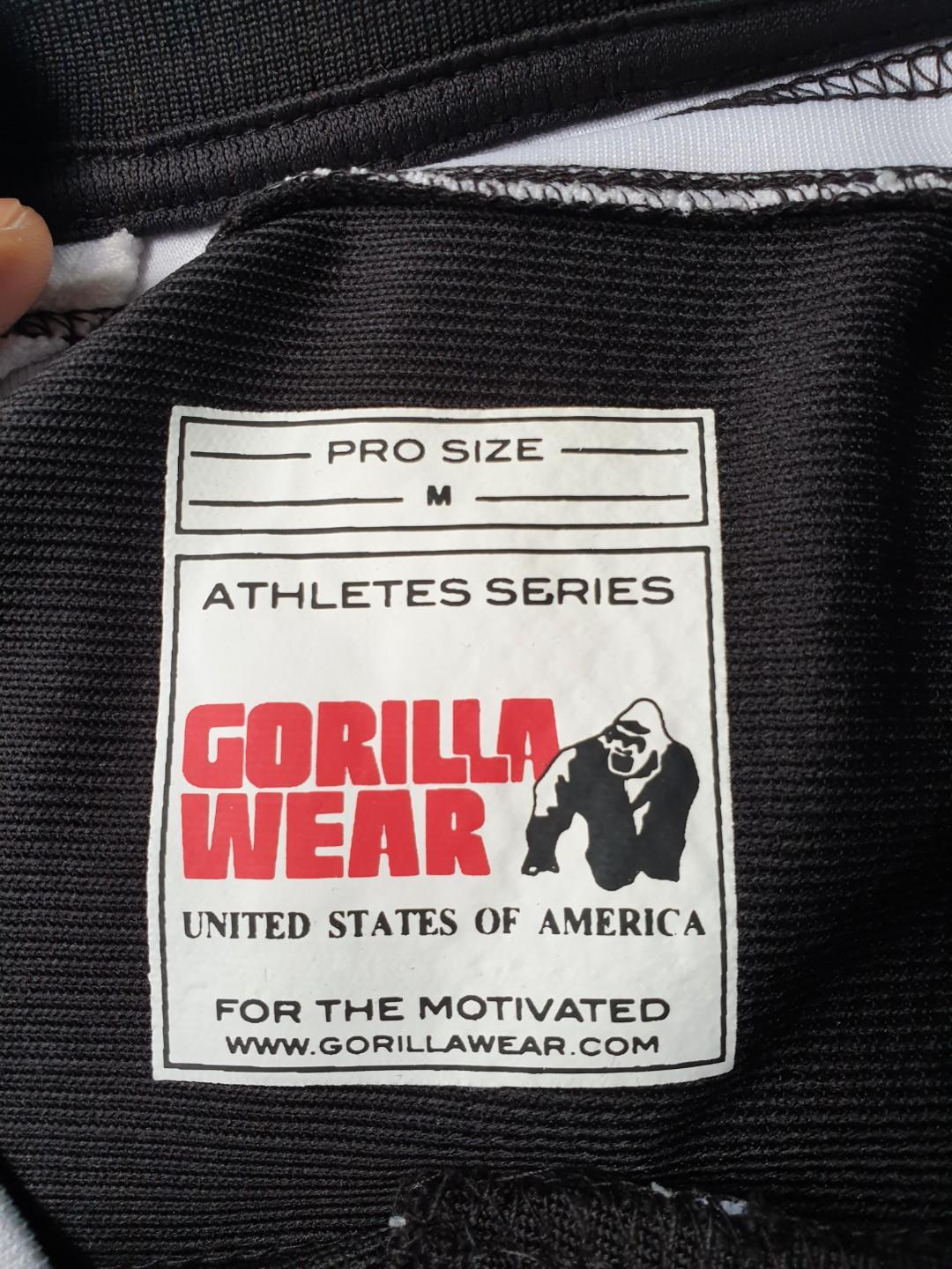 Gorilla Wear Athlete 2.0 T-Shirt – Black/White